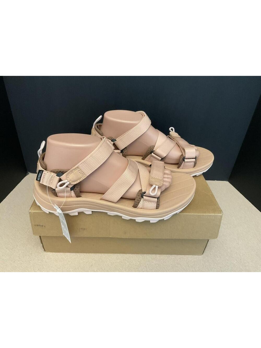 New! Womens Merrell Speed Fusion Sport Remix Tan Rose Sandals. Size 10. Awesome!